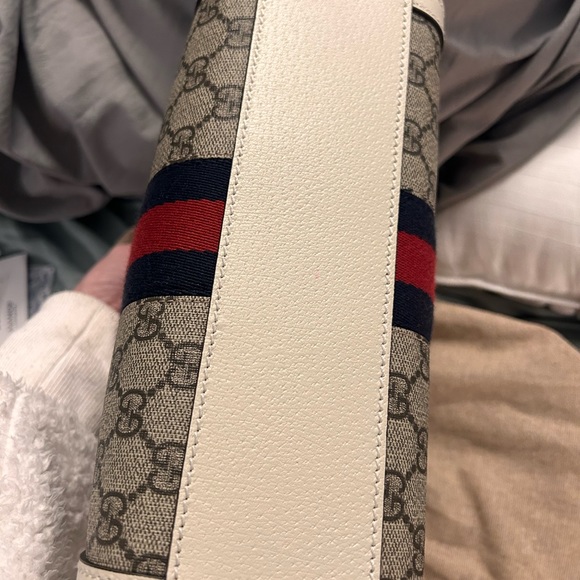 Gucci Ophidia Small GG Tote White - Picture 8 of 9
